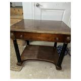 End table with drawer