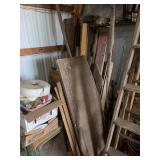 Lot of assorted wood pieces