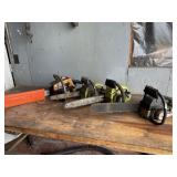 4 Chain saws- untested