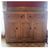 Solid wood antique cabinet