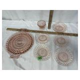 Pink Windsor diamond dishes