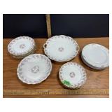 Limoges and Noritake plates