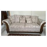 Sofa with throw pillows PICK UP CHATHAM