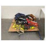 Pallet of Assorted Cords/Straps/Misc Parts