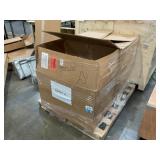 Pallet of Sheet Metal & Light Fixtures