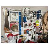 Pegboard with Contents