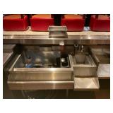 Stainless steel bar sink