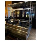 Stainless Steel Bar Cabinet