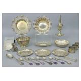 (27) PIECE SILVER TABLEWARES GROUP