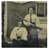 LARGE LOOSELEAF ALBUM OF 500+ TINTYPES