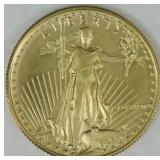 1986 AMERICAN EAGLE $25 GOLD COIN