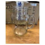 12 Twisted Tea Glass Mugs