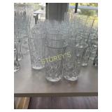 24 Crystal Like Water Glasses