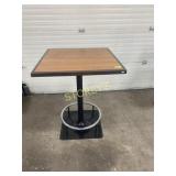 34" Sq. Bar Table w/ HD BAse