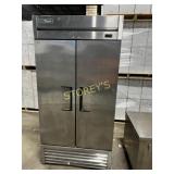 True 2dr S/S Upright Cooler - T-35-HC