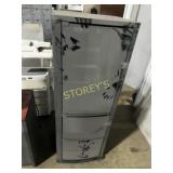 Glass Front Stereo Cabinet - 22 x 19 x 59