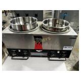 Vollrath TW-27R Dbl Well Soup Warmer