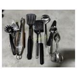 Asst Flippers, Tongs, Serving Utensils, Etc.