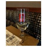 12 NEW Madri Beer Glasses