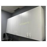 (3) 2 Door Upper Wall Mounted Storage Cabinets