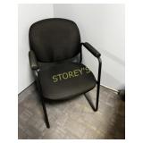 Black Waiting / Reception Chair