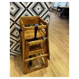 2 Wood High Chairs