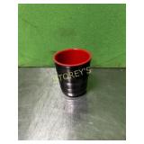 ~60Black / Red Melamine Tea Cups - Like New