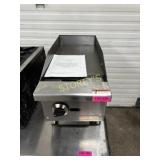 Canadian Range 12" Flat Top Gas Griddle - NEW