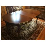 Krug Bros Dining Room Table w/ Leaf ~6