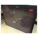 2 Drawer File Cabinet - 36 x 18 x 28