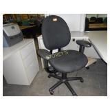 Steelcase office chair, colour black on black,