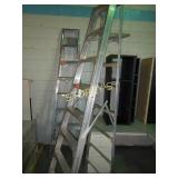 Aluminum 8 foot step ladder