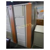 Combination storage cabinet, 24 " x 24 " x 65 "