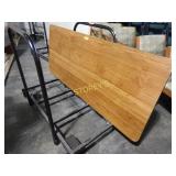 Banquet table with folding legs, 30 " x 72 ",