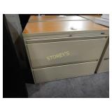 2-drawer lateral filing cabinet, 36 " wide x 18 "