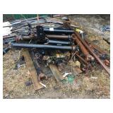 Lg Skid of Drive Shafts, Etc.