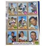 36 Vintage 198 Topps Sport Cards