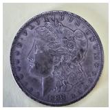 1888 P  Morgan Silver $1 Dollar Antique Coin