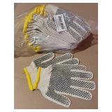 12 pair of work gloves size small