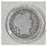 1907 D Mercury Half Dollar