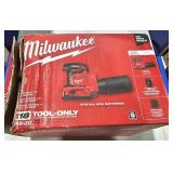 Milwaukee M18 Orbital 1/4 Sheet Sander  No Battery