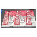 3 Packages of Shoe Goo Clear