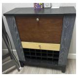 Wooden bar cabinet