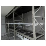 Heavy duty industrial metal racks along with