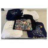 W - LOT OF 5 GRAPHIC TEES SIZE XL (Q283)
