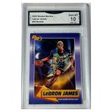 11 - 2003 ROOKIE REVIEW LEBRON JAMES CARD (Z31)