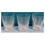 11 - 3 PIECES WATERFORD CRYSTAL GLASSWARE (R120)