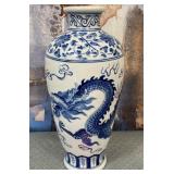 11 - ASIAN PORCELAIN VASE 12.5"T (Z11)