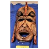 11 - CARVED TRIBAL MASK (H36)