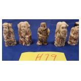 11 - NETSUKE STYLE MINI FIGURINES (H79)